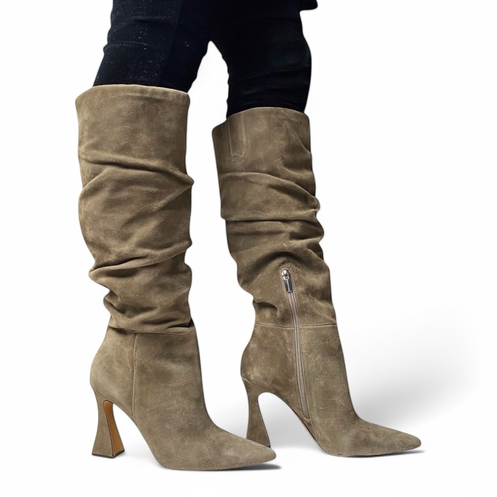 Vince Camuto Slouchy Suede Boots - Size 8.5 - Picture 3 of 6